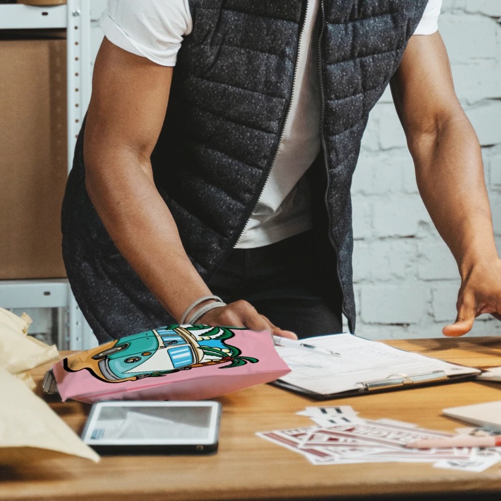 LAST ONE ☝🏻 25 10X13 Poly Mailers Summer Days, Shipping Envelopes PRICE IS FIRM - Picture 8 of 12